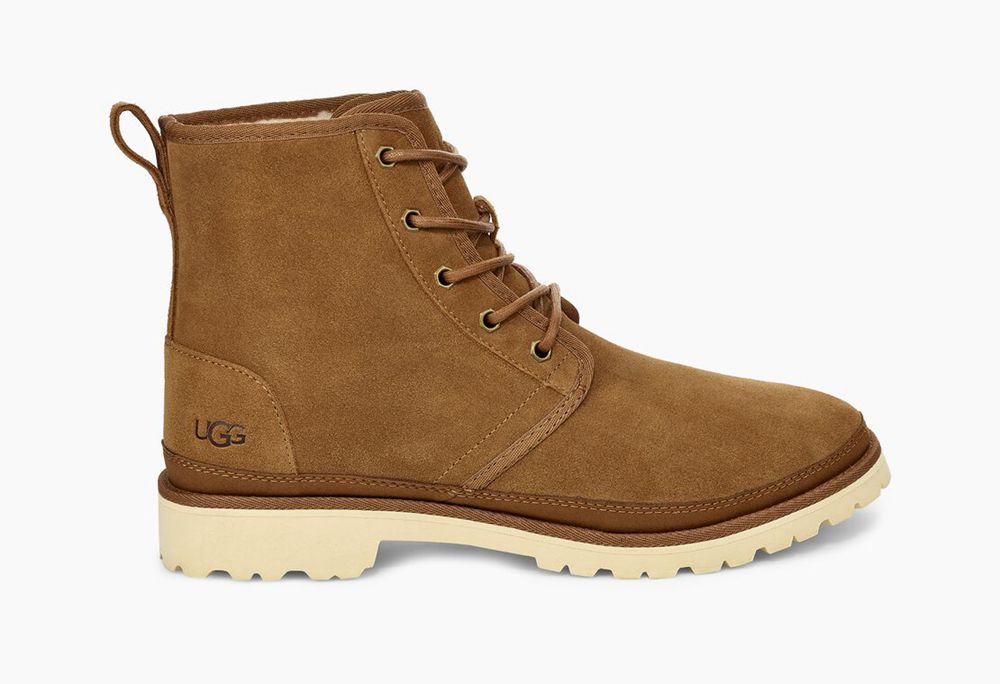 Ugg Harkland - Mens Chukka Boots - Brown - NZ (3210ZEQTV)